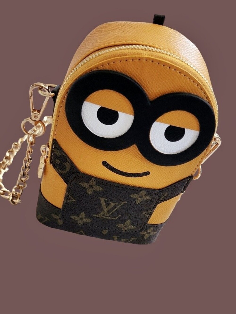 Custom Minion Novelty Crossbody Pouch Mini Coin Purse